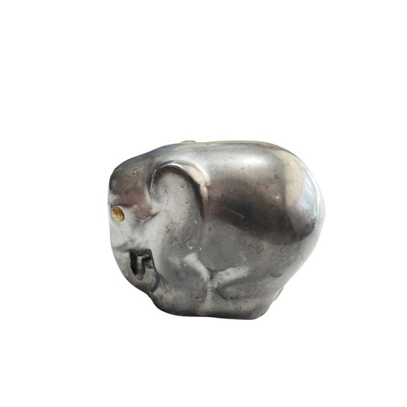VTG Old Rare Small Heavy metal elephant figurine
2.5W x 2”H - Picture 9 of 9